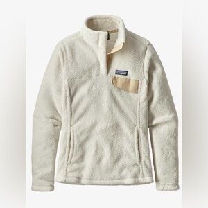 Patagonia Women's Re-Tool Snap-T Pullover in white XS